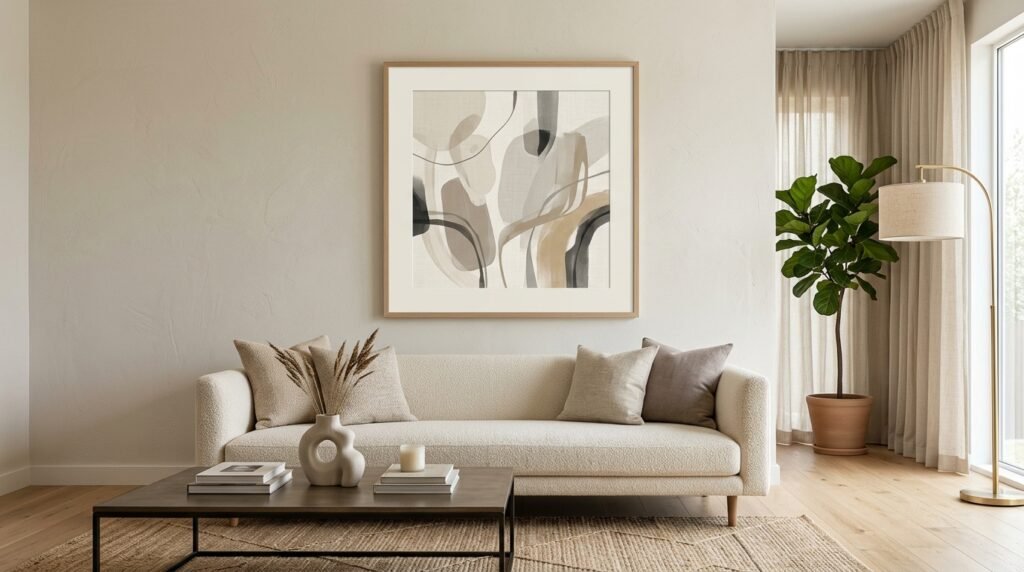 Neutral luxury printable wall art by artisan anthology llc.