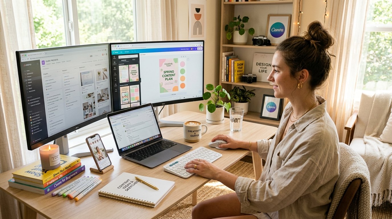 freelancer learning digital skills online by artisan anthology llc.